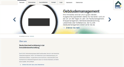 Desktop Screenshot of kluge-unternehmensgruppe.de